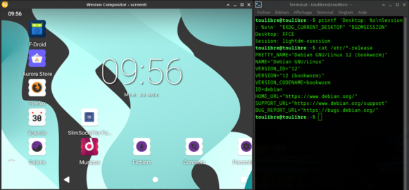Sujet: Guide d’installation et d’utilisation de Waydroid pour X11 avec ...